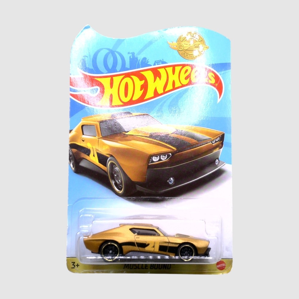 Hot Wheels Muscle Bound Gold #21 Diecast Car 2020 Malaysia Sealed